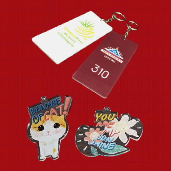 พวงกุญแจอะคริลิค พวงกุญแจอะคริลิค