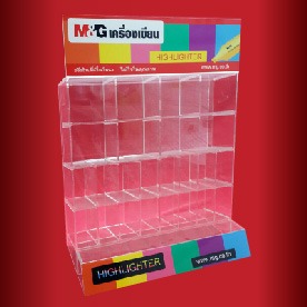 กล่องใส่เครื่องเขียนอะคริลิค